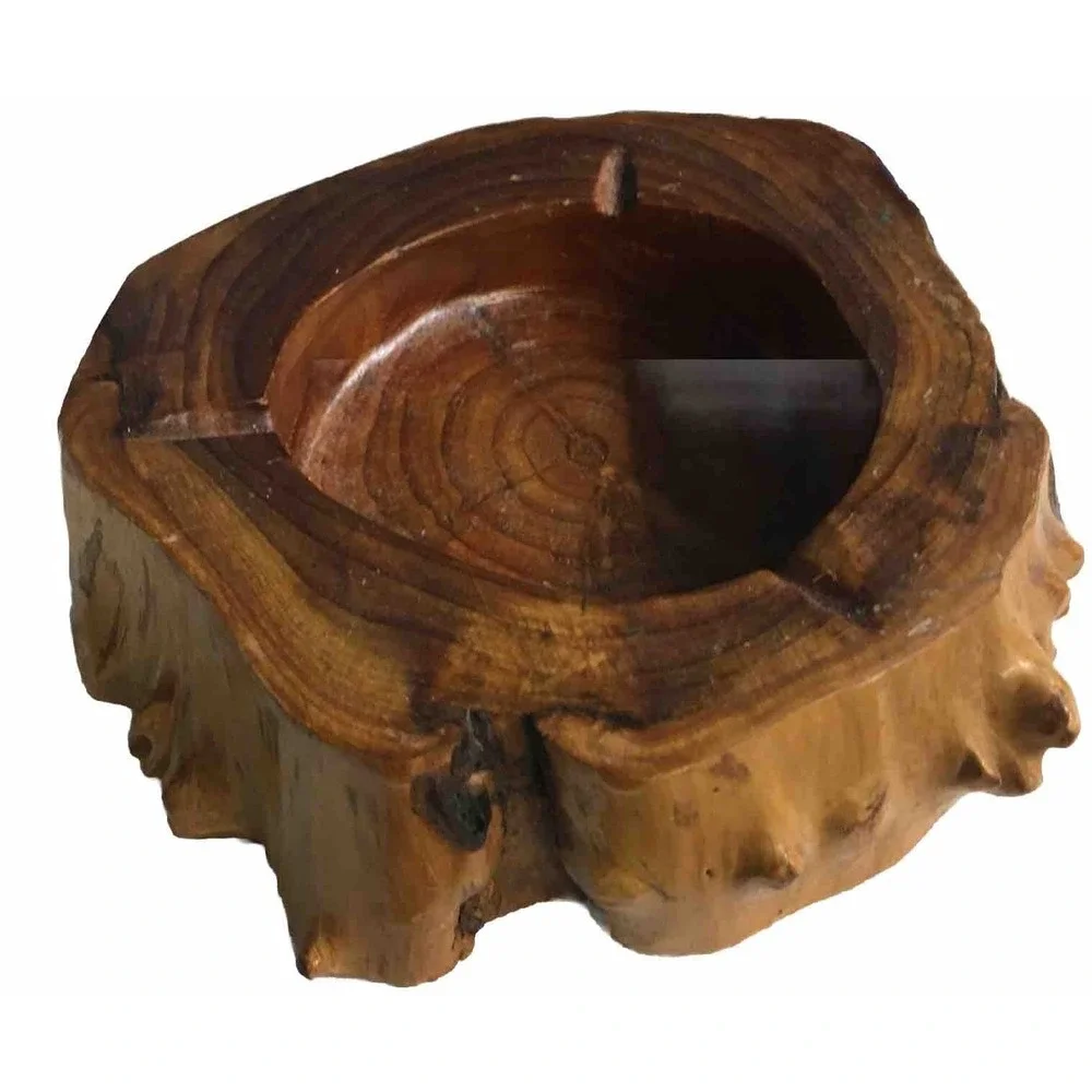Wooden Ashtray Unique Ashtray Natural Wood